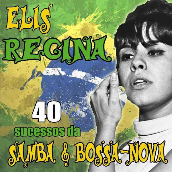 Pochette de 40 sucessos da samba & bossa-nova