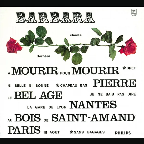 Pochette de Barbara Chante Barbara