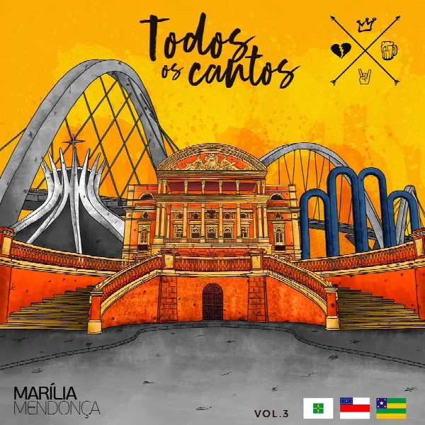Pochette de Todos Os Cantos, Vol. 3 (Ao Vivo)