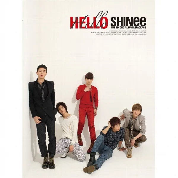 Pochette de Hello - SHINee The 2nd Album Repackage