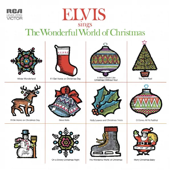 Pochette de Elvis Sings the Wonderful World of Christmas
