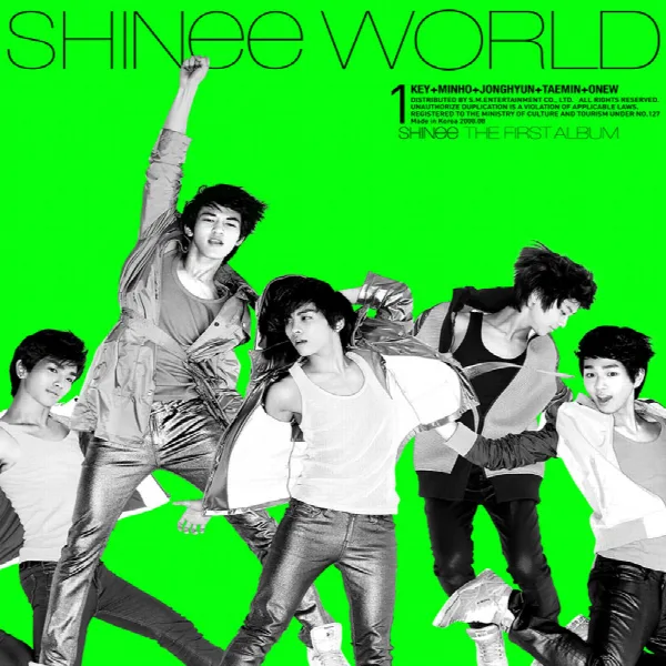 Pochette de The SHINee World - The 1st Album