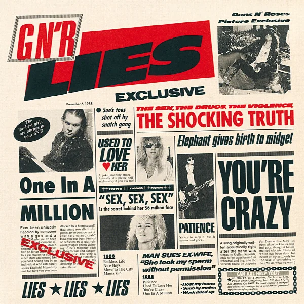 Pochette de G N' R Lies