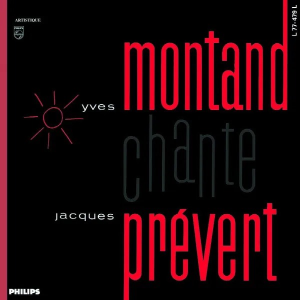 Pochette de Montand Chante Prévert