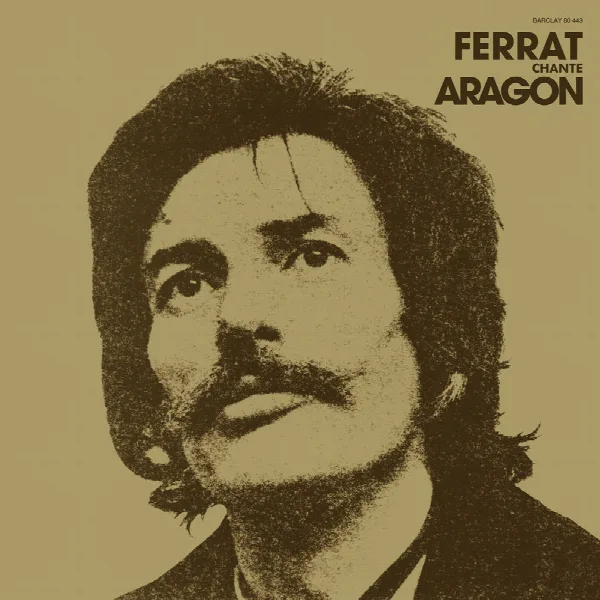 Pochette de Ferrat chante Aragon 1971
