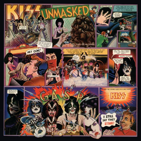 Pochette de Unmasked