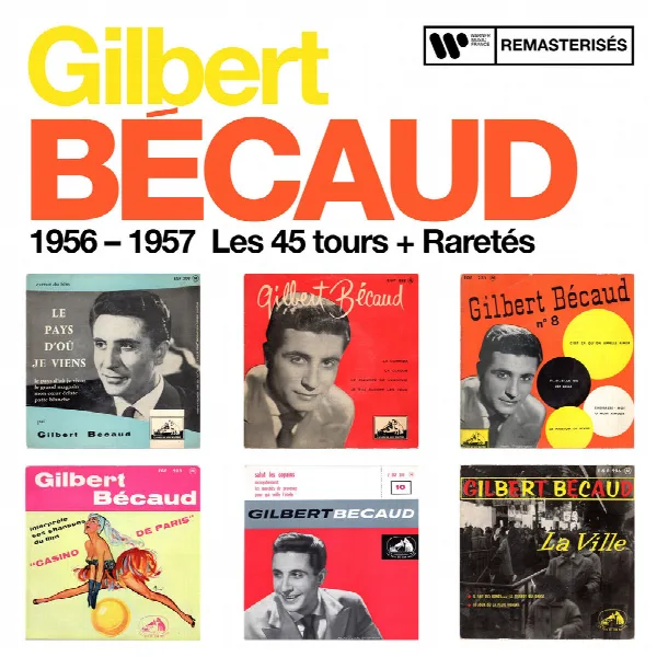 Pochette de 1956 - 1957 : Les 45 tours + Raretés