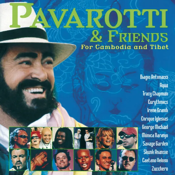 Pochette de Pavarotti & Friends for Cambodia and Tibet