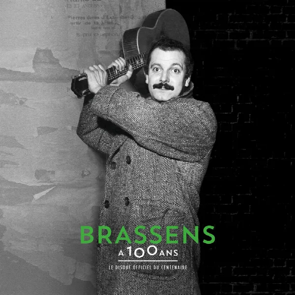 Pochette de Brassens a 100 ans
