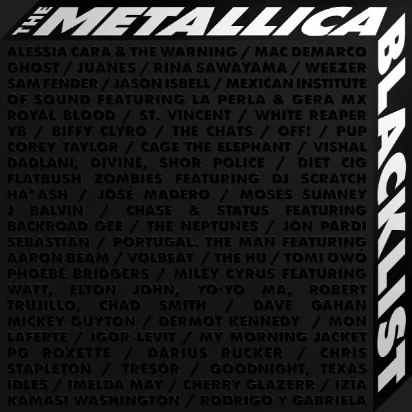 Pochette de The Metallica Blacklist