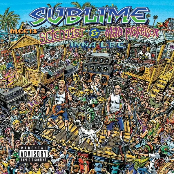 Pochette de Sublime Meets Scientist & Mad Professor Inna L.B.C.