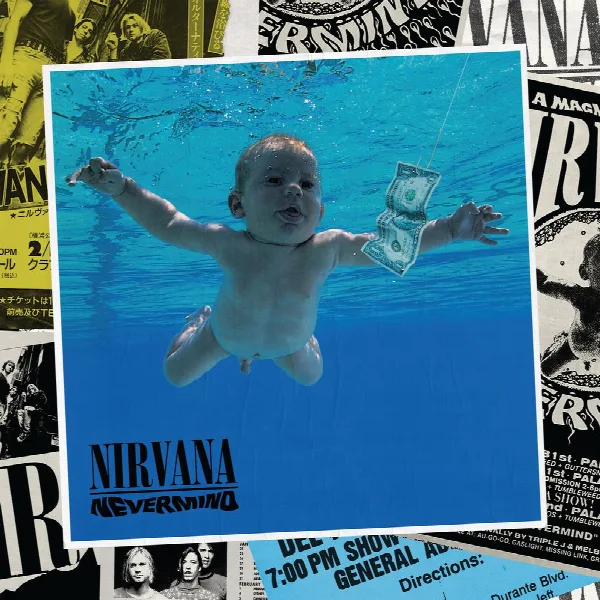 Pochette de Smells Like Teen Spirit / In Bloom / On A Plain / Lithium / Breed