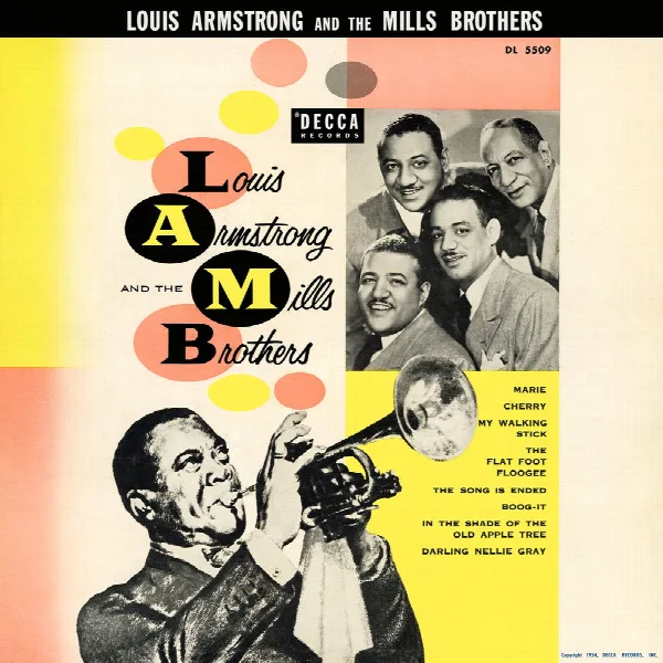 Pochette de Louis Armstrong And The Mills Brothers
