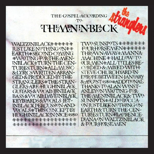 Pochette de (The Gospel According To) the Meninblack