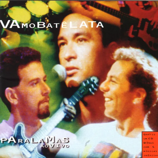 Pochette de Vamo Bate Lata - Paralamas Ao Vivo