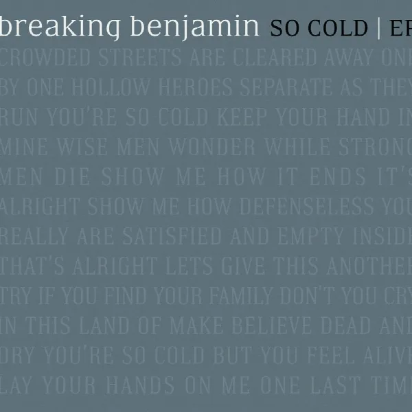 Pochette de So Cold EP