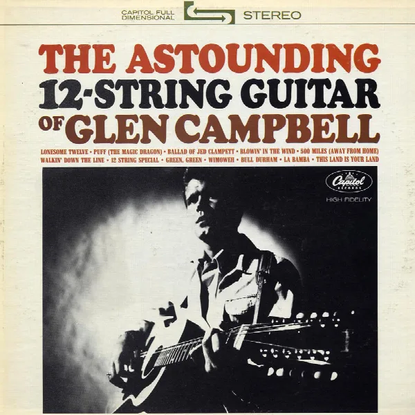 Pochette de The Astounding 12-String Guitar Of