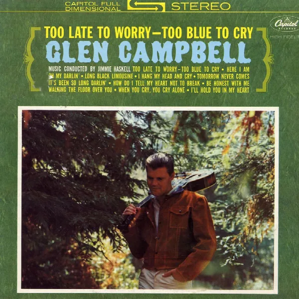 Pochette de Too Late To Worry