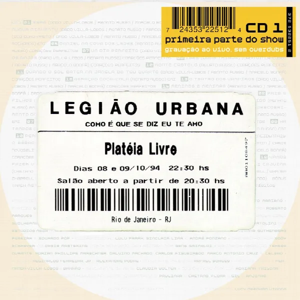 Pochette de Como E Que Se Diz Eu Te Amo (Ao Vivo / Vol. 1)
