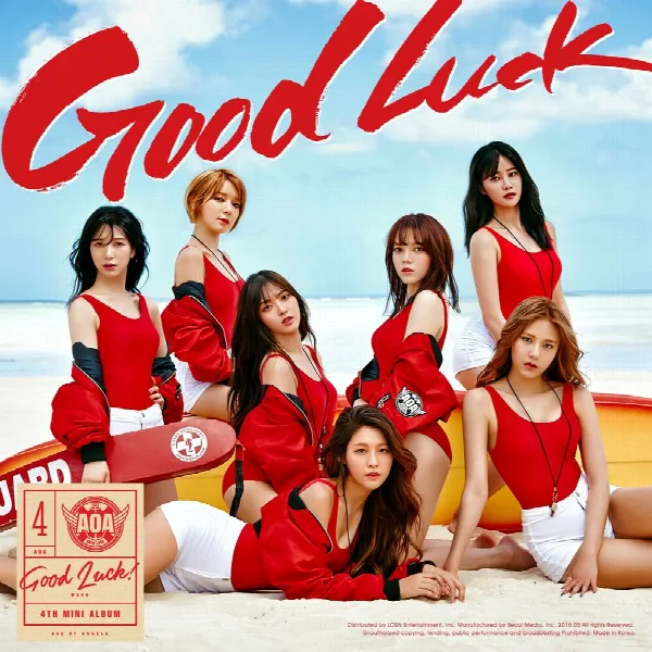 Pochette de AOA 4th Mini Album Good Luck