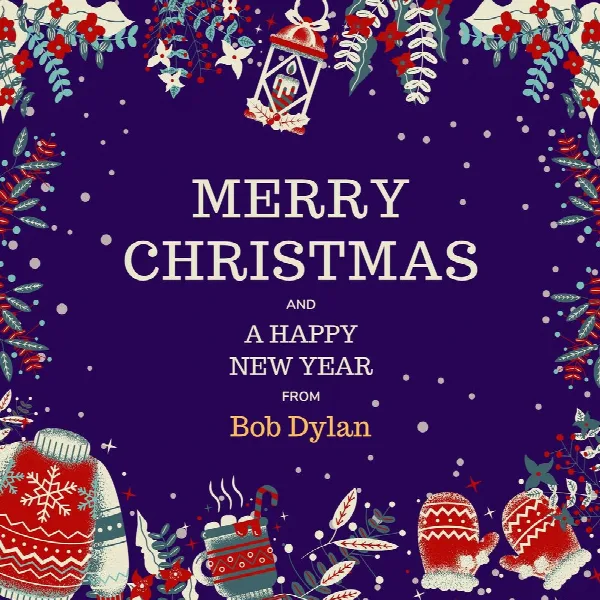 Pochette de Merry Christmas and A Happy New Year from Bob Dylan