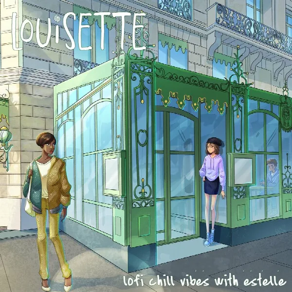 Pochette de lofi chill vibes with estelle