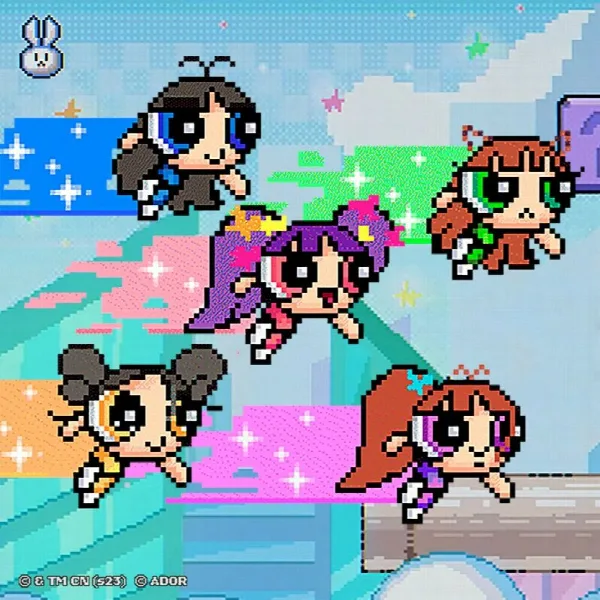 Pochette de NewJeans 2nd EP 'Get Up'
