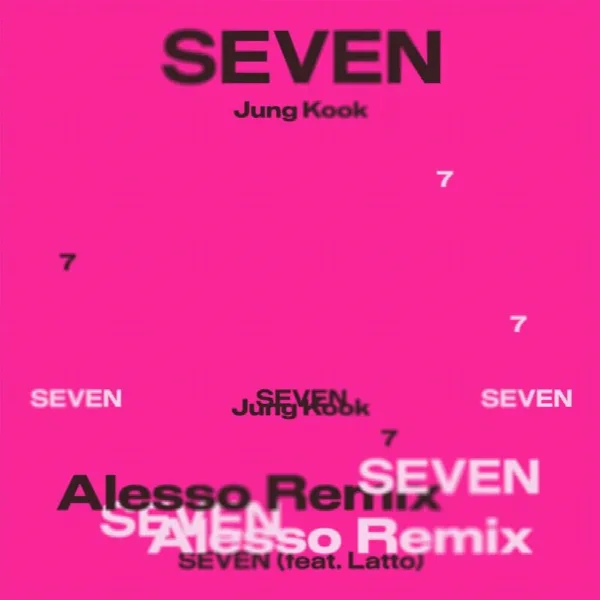 Pochette de Seven (feat. Latto) (Alesso Remix)