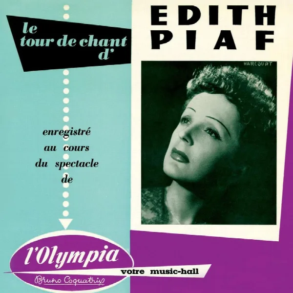 Pochette de A L'Olympia 1955