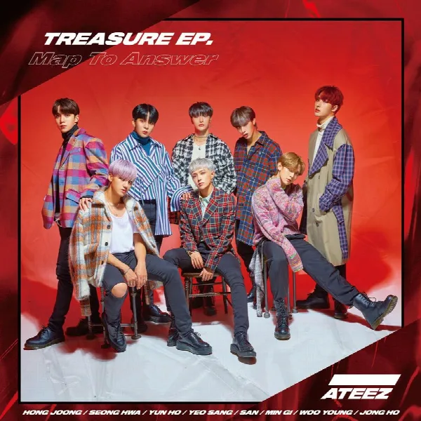 Pochette de TREASURE EP. Map To Answer
