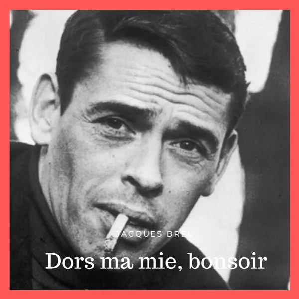 Pochette de Dors ma mie, bonsoir