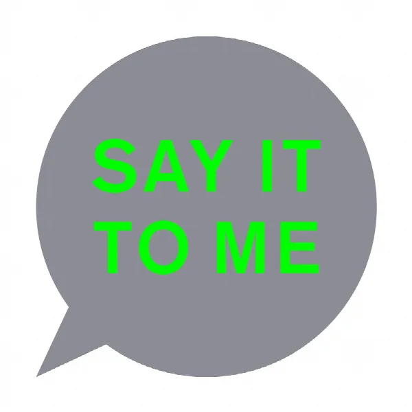 Pochette de Say It to Me