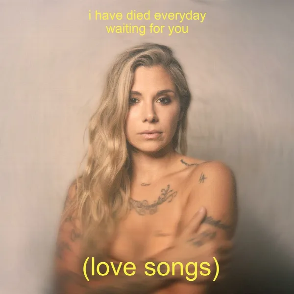 Pochette de i have died everyday waiting for you (love songs)