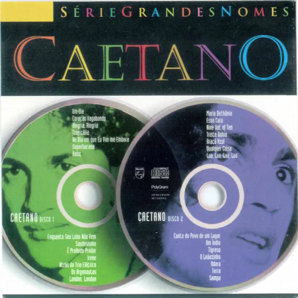 Pochette de Caetano (Série Grandes Nomes Vol. 1)