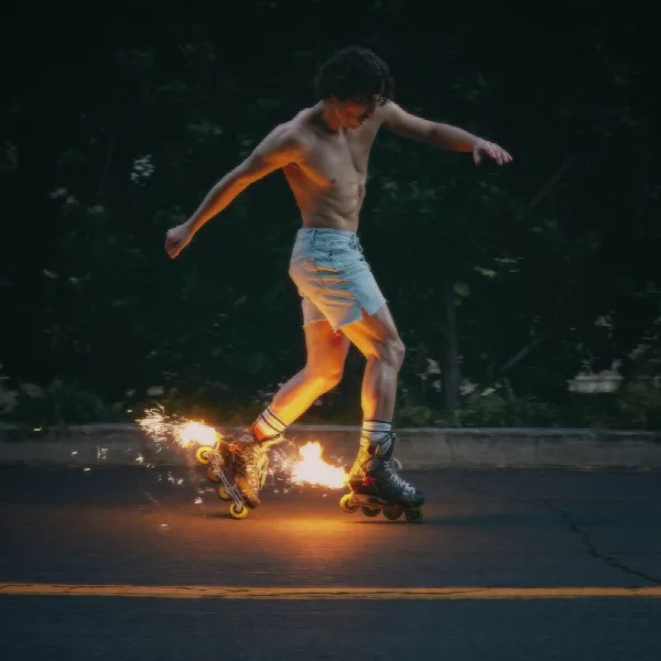 Pochette de Fireworks & Rollerblades