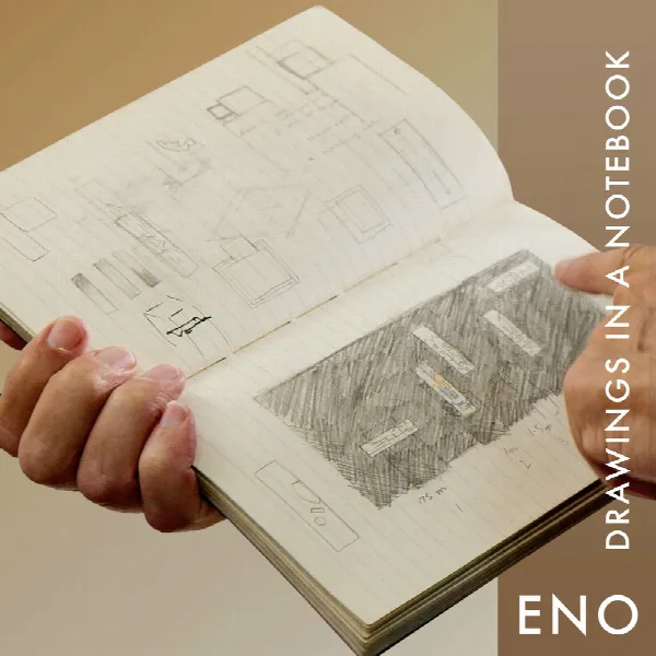 Pochette de Eno: Drawings In A Notebook