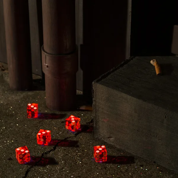 Pochette de Five Dice, All Threes