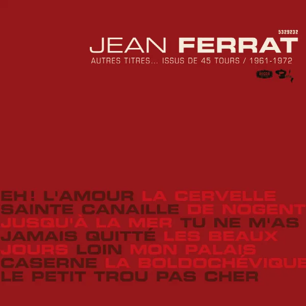 Pochette de Jean Ferrat Autres Titres... Issus De 45 Tours