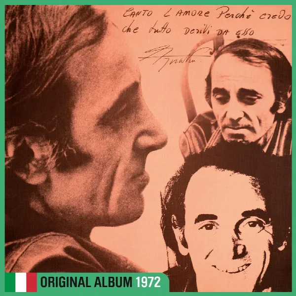 Pochette de Canto l'amore perchè credo che tutto derivi da esso