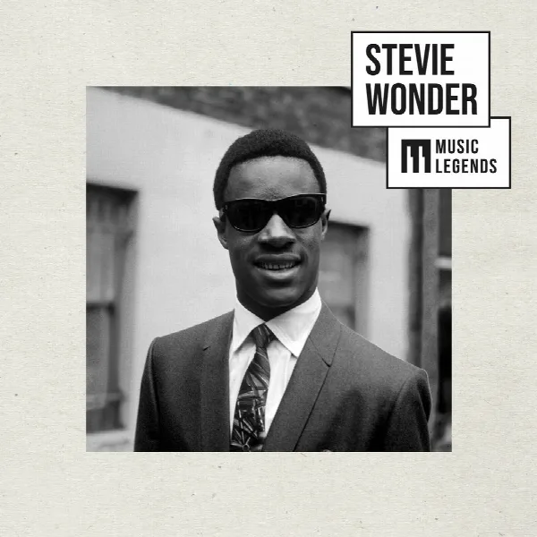 Pochette de Music Legends Stevie Wonder : The Heart of Soul Music