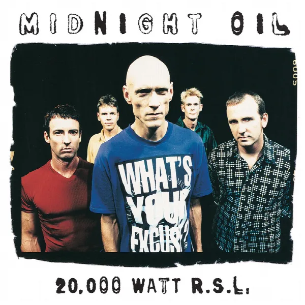 Pochette de 20000 Watt RSL - The Midnight Oil Collection