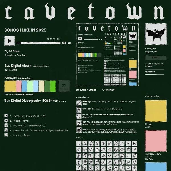 Pochette de SONGS I LIKE IN 2025