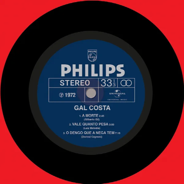 Pochette de Gal Costa (Compacto de 1972)