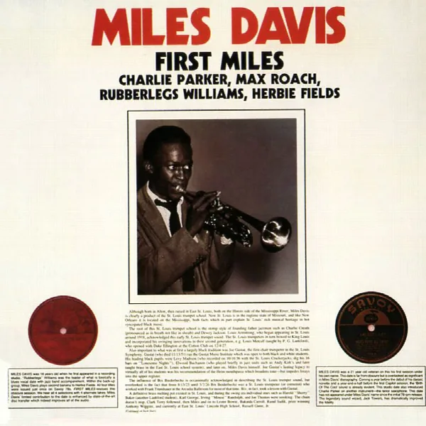Pochette de First Miles (Reissue)