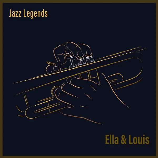 Pochette de Jazz Legends: Ella & Louis