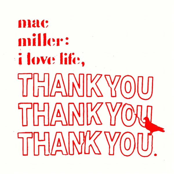 Pochette de I Love Life, Thank You