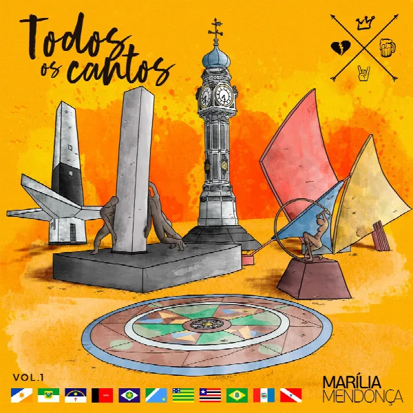 Pochette de Todos Os Cantos, Vol. 1 (Ao Vivo)