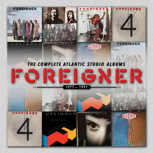 Pochette de The Complete Atlantic Studio Albums 1977 - 1991