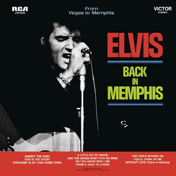 Pochette de Back In Memphis