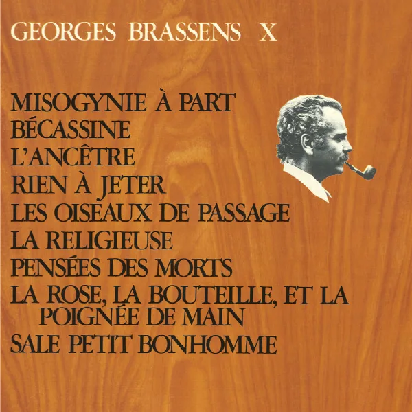 Pochette de Georges Brassens X (N°12) Misogynie à part
